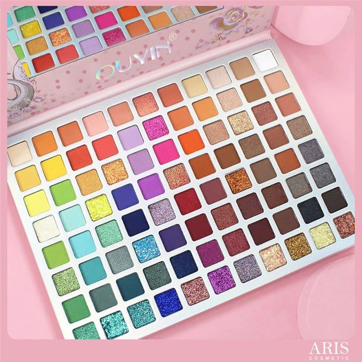 88 Colors Colorful Eyeshadow Makeup Palette Pigmented Natural Matte Shimmer Metallic Glitter Make Up
