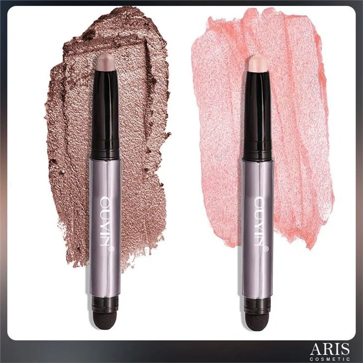 Waterproof Long Lasting Smoky Highlighter Matte And Shimmer Creamy Eyeshadow Stick